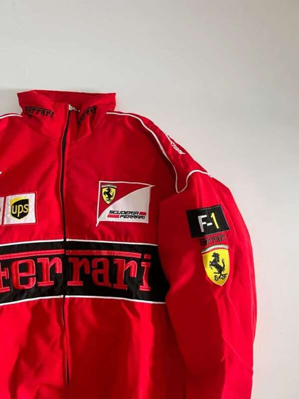 red ferrari jacket