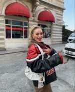 red bull biker leather jacket india