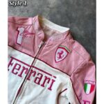 pink ferrari jacket for trycity