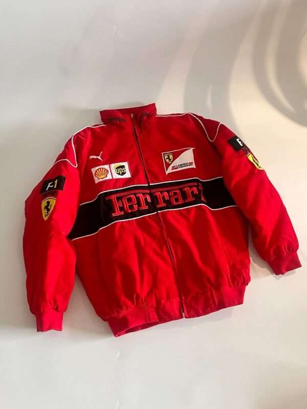 red ferrari jacket
