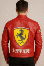 racing team leather jacket