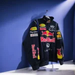 Red Bull F1 Jacket in Action – Streetwear for Race Enthusiasts
