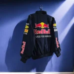 Red Bull Racing Jacket Back Design – Authentic Branding for Fans
