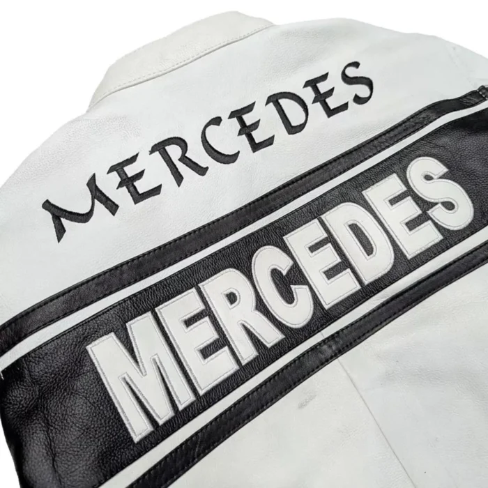 mercedes leather jacket