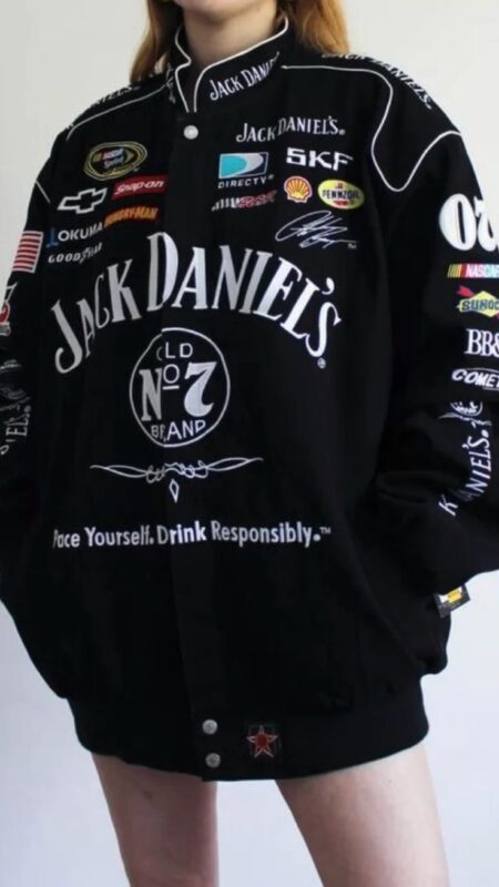Trycity Jack Daniels racing Jacket embroidered