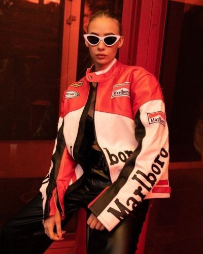 marlboro vintage leather jacket