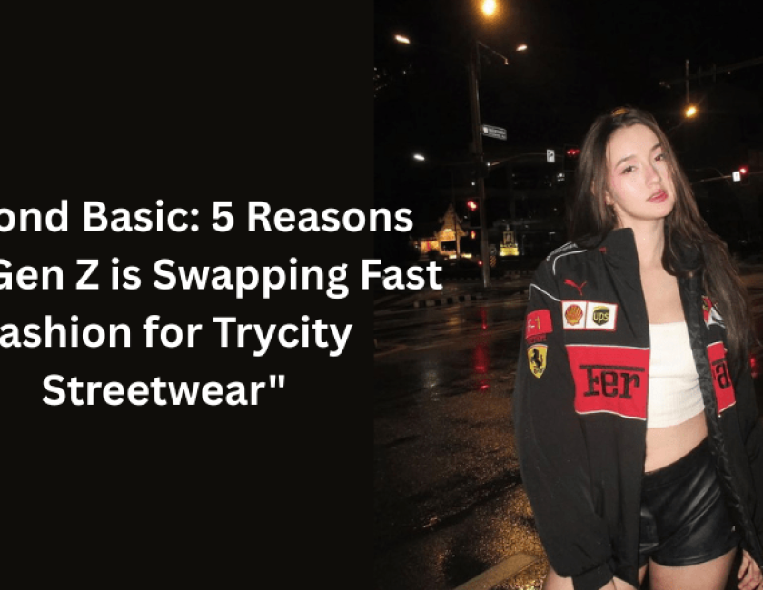 Black F1 ferrari jacket Trycity is Leading the Gen Z Streetwear Movement in India