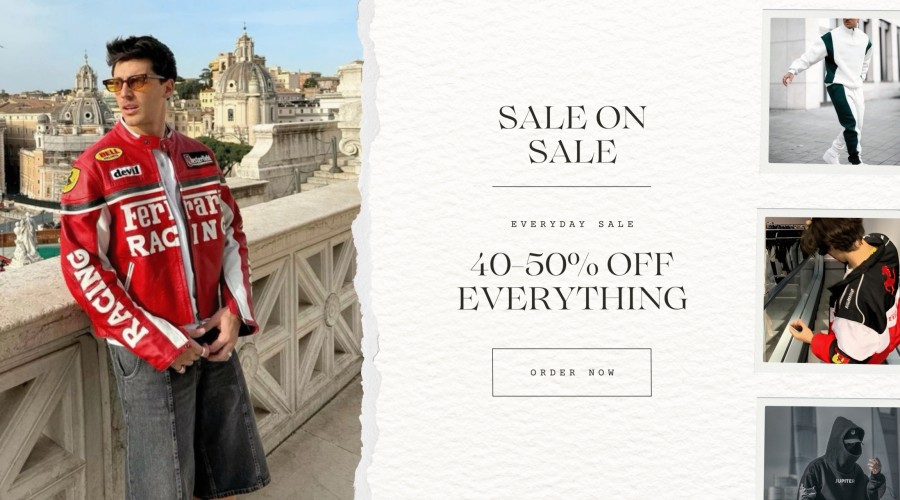 Trycity black oversized t-shirt for men Trycity leather streetwear jacket India